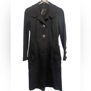 Elegant Black Women's Coat
